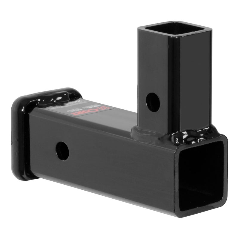 CURT 45013 Vertical Receiver Trailer Hitch Adapter, 2-Inch, 5,000 lbs, 2-7/16-In Rise - Image 2